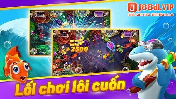 Giao diện bắn cá h5 đặc sắc là lôi cuốn